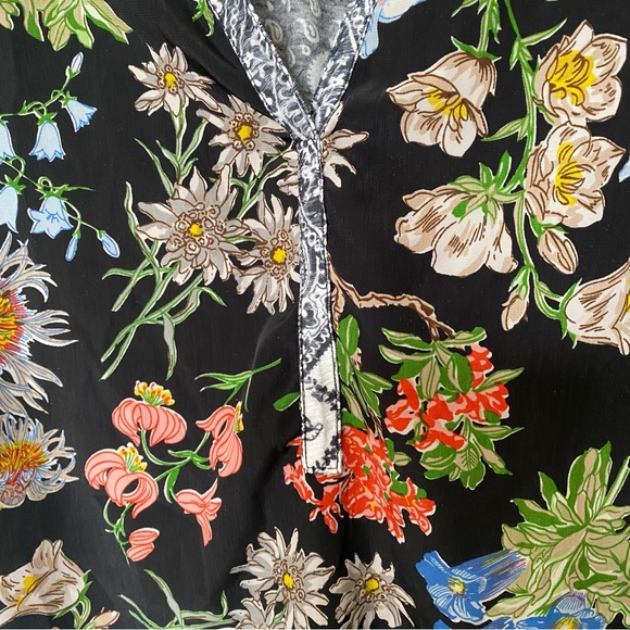 Anthropologie TINY Lacona Popover floral blouse - Picture 5 of 5